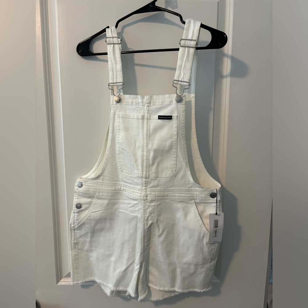 Calvin Klein Jeans White Shortall